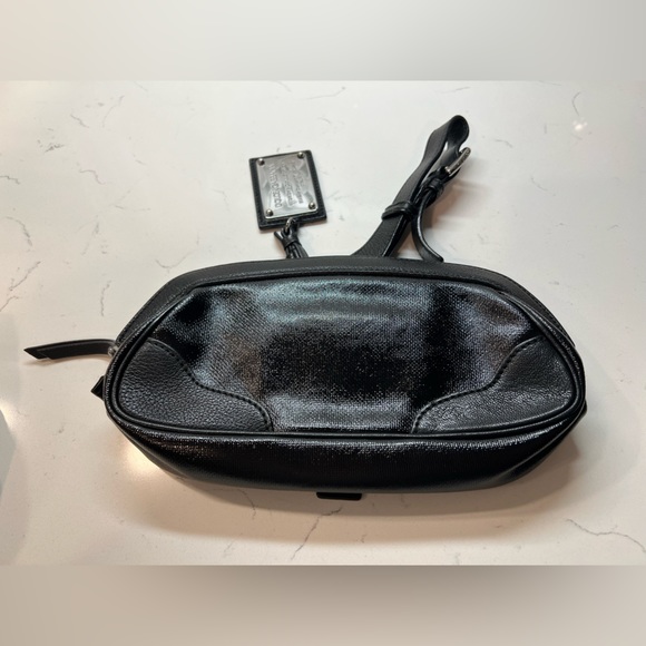 Gently used Dolce & Gabbana Miss Romantique Patent Leather Clutch D&G Black - Picture 10 of 13